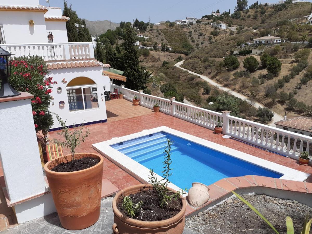 Villa Abril Cómpeta Exterior foto